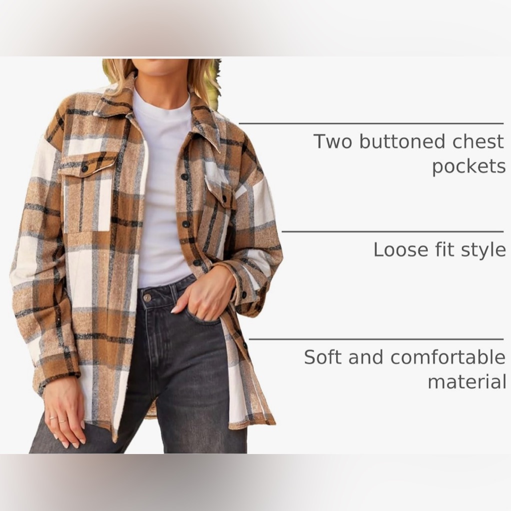 Automet Plaid Button Down Shirt - Size Small